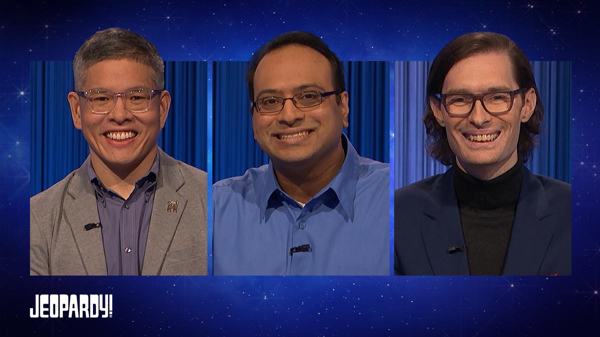 Ben Chan, Yogesh Raut, and Troy Meyer Advance to 2024 Jeopardy